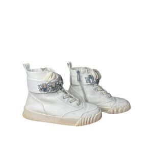 Karl Lagerfeld PARIS Women's Jeren High-top Sneakers Women's 6.5 Embellishments